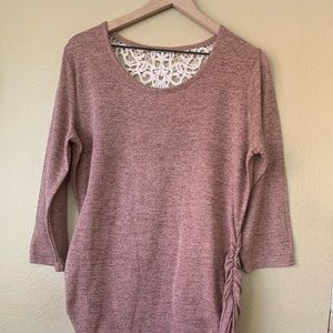 No boundaries 3/4 length sleeves size large .